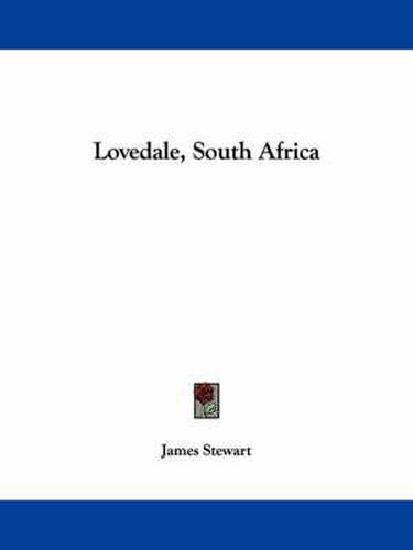 Cover image for Lovedale, South Africa