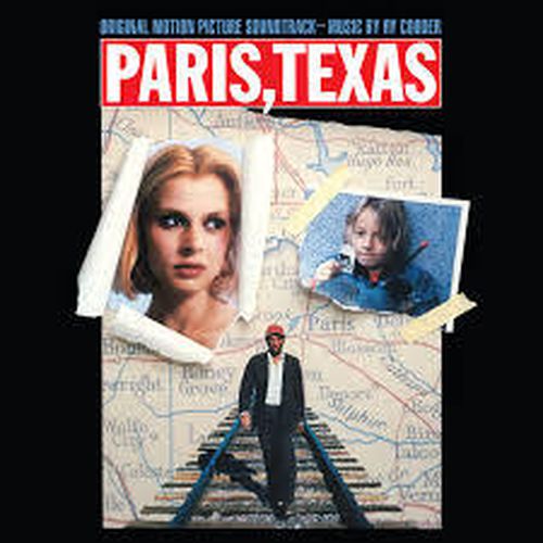 Cover image for Paris, Texas - Ry Cooder - Soundtrack (40th Anniversary Limited Red Vinyl)