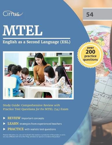 Cover image for MTEL English as a Second Language (ESL) Study Guide: Comprehensive Review with Practice Test Questions for the MTEL (54) Exam