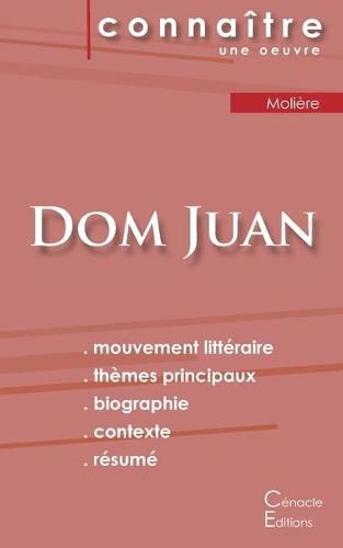 Cover image for Fiche de lecture Dom Juan de Moliere (analyse litteraire de reference et resume complet)