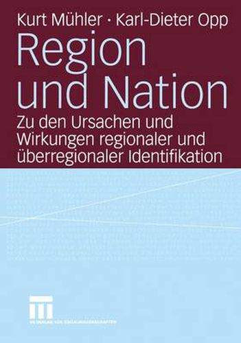 Cover image for Region und Nation