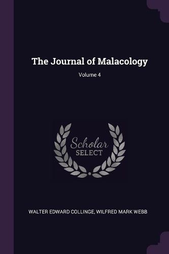 Cover image for The Journal of Malacology; Volume 4