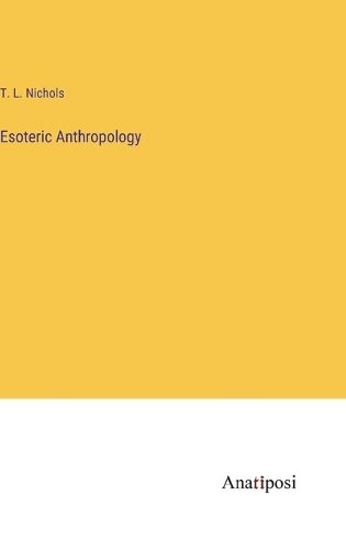 Cover image for Esoteric Anthropology