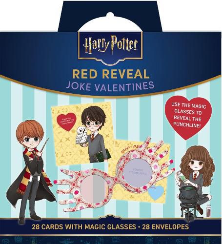 Cover image for Harry Potter: Red Reveal Joke Valentines