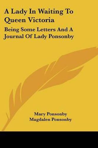 Cover image for Lady in Waiting to Queen Victoria