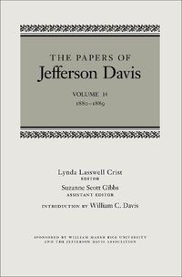 Cover image for The Papers of Jefferson Davis: 1880-1889