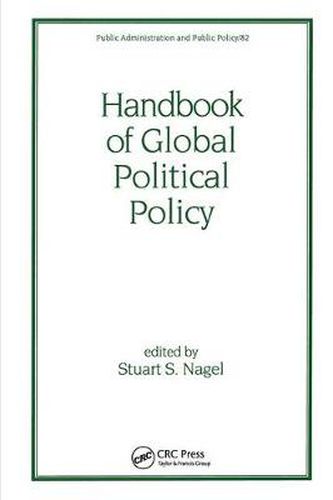 Cover image for Handbook of Global Political Policy
