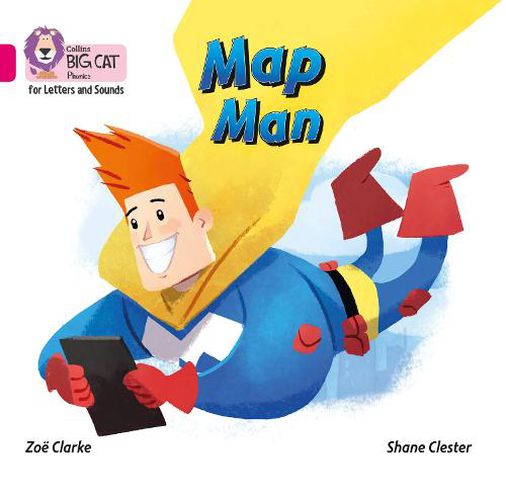 Map Man Big Book: Band 01a/Pink a