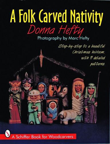 Cover image for A Folk Carved Nativity