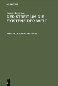 Cover image for Existentialontologie