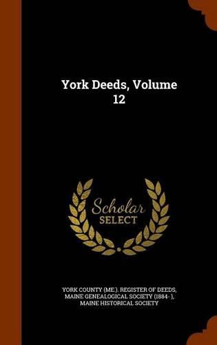 York Deeds, Volume 12