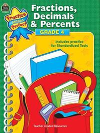 Cover image for Fractions, Decimals & Percents Grade 4