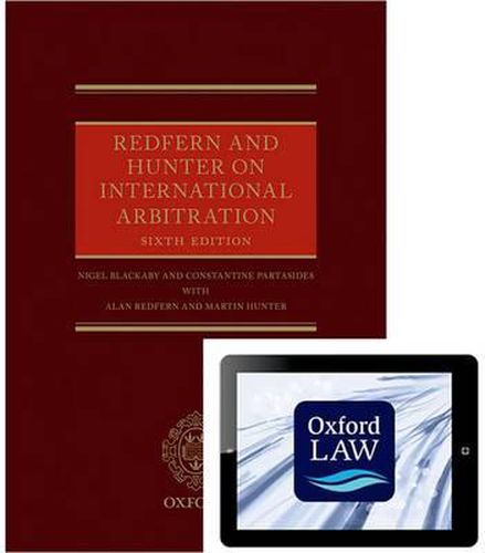 Cover image for Redfern and Hunter on International Arbitration (Hardback and eBook)