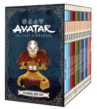Cover image for Avatar the Last Airbender: 18 Book Box Set (Nickelodeon)