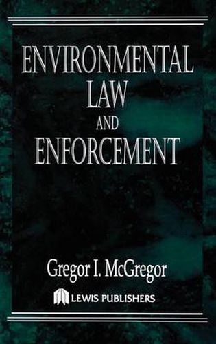 Cover image for Environmental Law and Enforcement