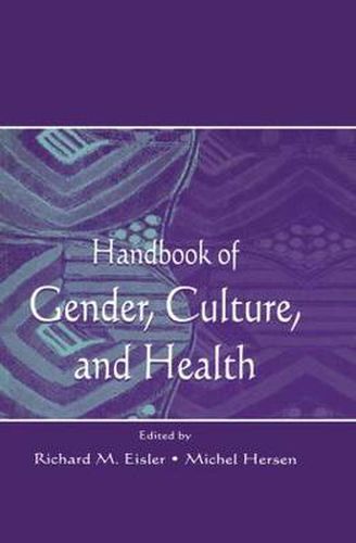 Cover image for Handbook of Gender, Culture, and Health