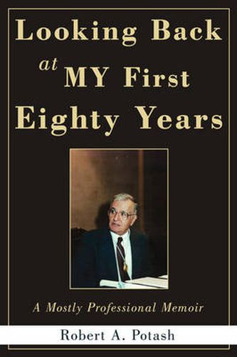 Cover image for Looking Back at My First Eighty Years