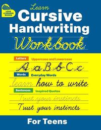 Cover image for Cursive Handwriting Workbook for Teens