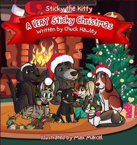 Cover image for Sticky the Kitty - A Very Sticky Christmas