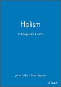 Cover image for Holism: A Shopper's Guide