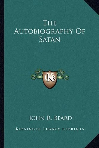 Cover image for The Autobiography of Satan