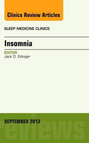 Cover image for Insomnia, An Issue of Sleep Medicine Clinics