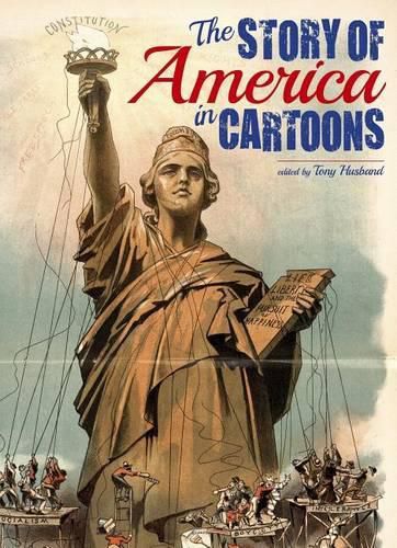 Cover image for The Story of America in Cartoons