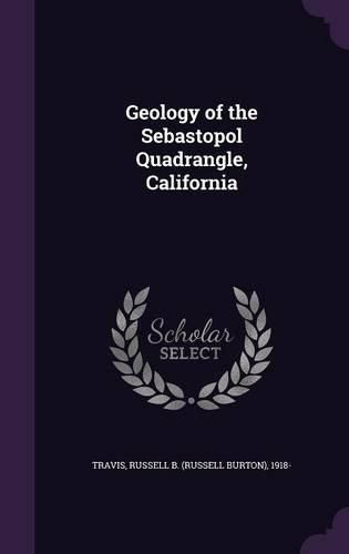 Cover image for Geology of the Sebastopol Quadrangle, California