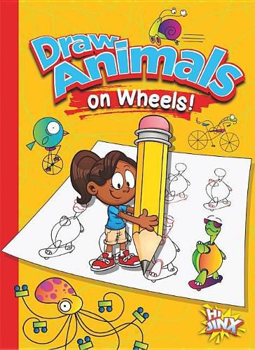 Cover image for Draw Animals on Wheels!