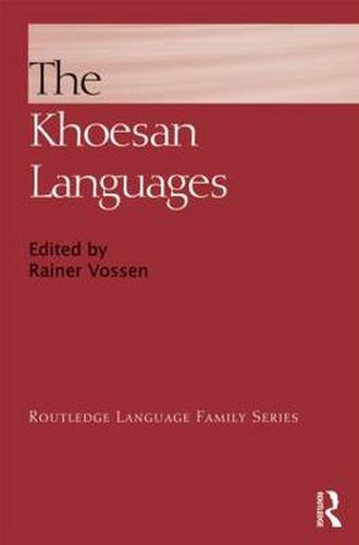 Cover image for The Khoesan Languages