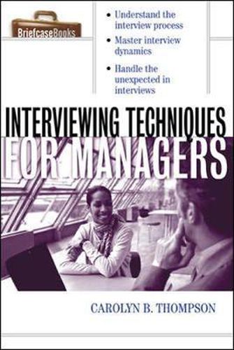 Cover image for Interviewing Techniques for Managers