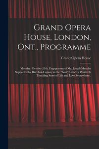 Cover image for Grand Opera House, London, Ont., Programme [microform]