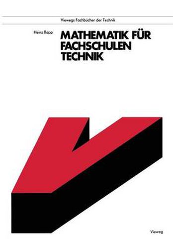 Cover image for Mathematik Fur Fachschulen Technik