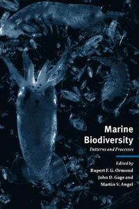 Cover image for Marine Biodiversity: Patterns and Processes