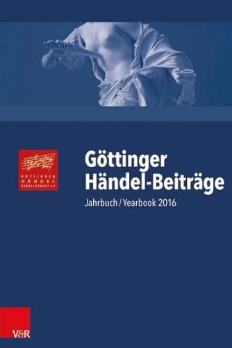 Cover image for Gottinger Handel-beitrage: Jahrbuch/Yearbook 2016