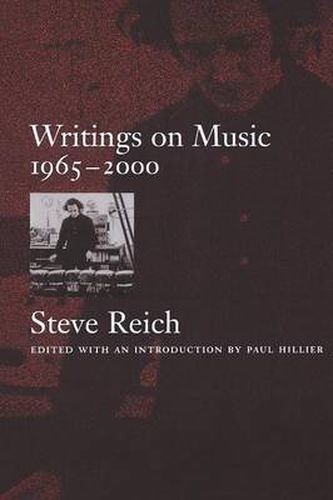 Writings on Music,: 1965-2000
