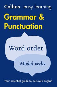 Cover image for Easy Learning Grammar and Punctuation: Your Essential Guide to Accurate English