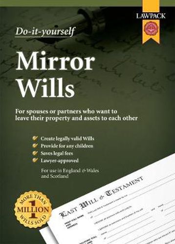 Cover image for Lawpack Mirror Wills DIY Kit