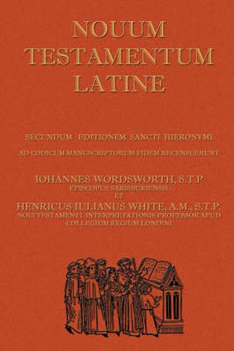 Cover image for Novum Testamentum Latine: Latin Vulgate New Testament, the Latin New Testament