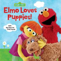 Cover image for Elmo Loves Puppies! (Sesame Street)