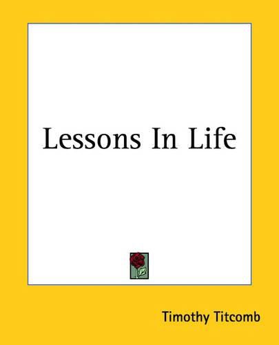 Cover image for Lessons In Life