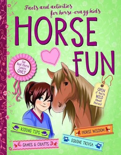 Cover image for Horse Fun: Facts and Activities for Horse-Crazy Kids