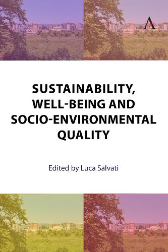 Cover image for Sustainability, Well-Being and Socio-Environmental Quality