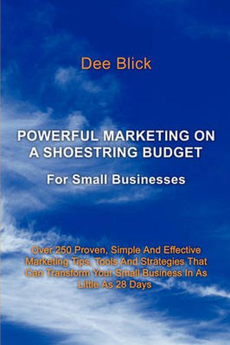 Cover image for Powerful Marketing on a Shoestring Budget