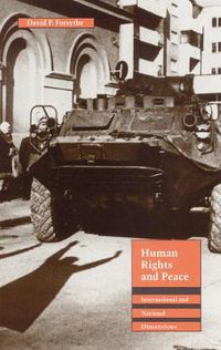 Cover image for Human Rights and Peace: International and National Dimensions