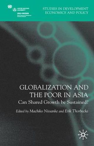 Cover image for Globalization and the Poor in Asia: Can Shared Growth be Sustained?