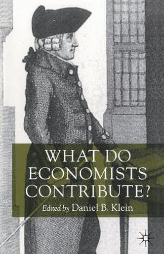 What Do Economists Contribute?