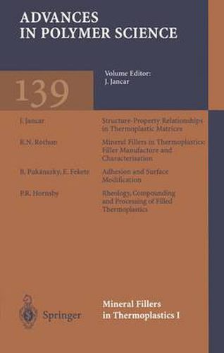 Cover image for Mineral Fillers in Thermoplastics I: Raw Materials and Processing