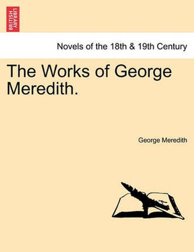 Cover image for The Works of George Meredith. Volume XXXII.