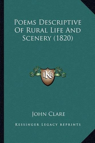 Cover image for Poems Descriptive of Rural Life and Scenery (1820)